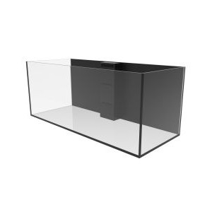 142 GALLON SHALLOW INTERNAL OVERFLOW RIMLESS AQUARIUM - FIJI CUBE