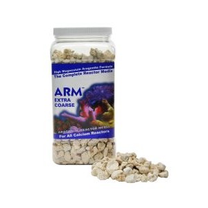 1 GALLON ARM REACTOR MEDIA - EXTRA COARSE - CARIBSEA