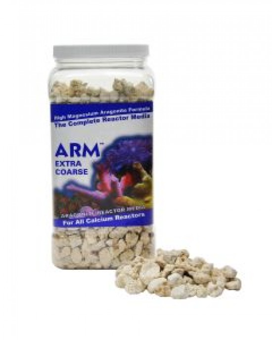 1 GALLON ARM REACTOR MEDIA - EXTRA COARSE - CARIBSEA