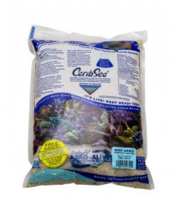 20 LB. SPECIAL GRADE ARAG-ALIVE! REEF SAND - CARIBSEA