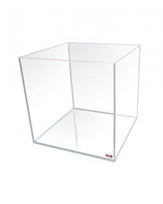 25 GALLON RIMLESS CUBE TANK - LOW IRON - MR. AQUA