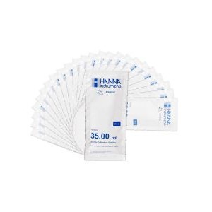 25-PACK HI70024P 35PPT SALINITY CALIBRATION SACHET - HANNA INSTRUMENTS