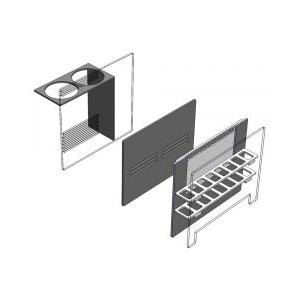 29 GALLON STANDARD SUMP BAFFLE KIT - FIJI CUBE