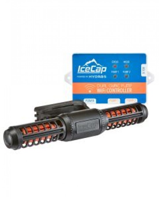 2K GYRE FLOW PUMP WITH DUAL PUMP WIFI CONTROLLER (2000 GPH) - ICECAP