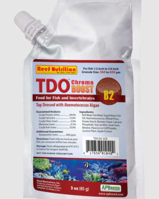 3 OZ VALUE PACK TDO CHROMA BOOST - REEF NUTRITION
