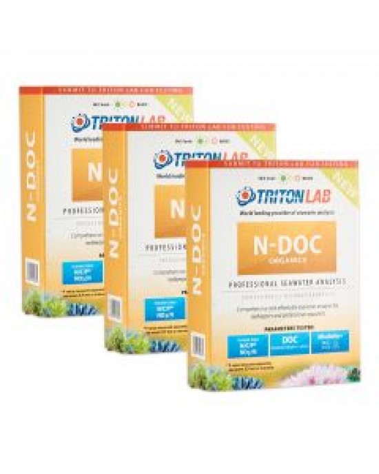 3-PACK N-DOC ORGANICS SEAWATER ANALYSIS - TRITON
