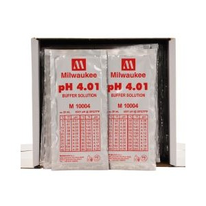 4.01 CALIBRATION SOLUTION BOX OF 25 - MILWAUKEE