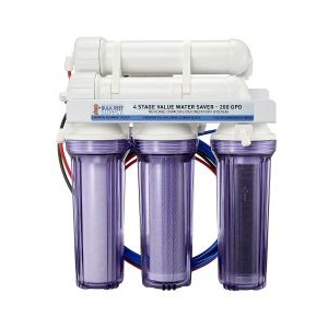 4 STAGE VALUE 200GPD WATER SAVER RO/DI SYSTEM - BULK REEF SUPPLY