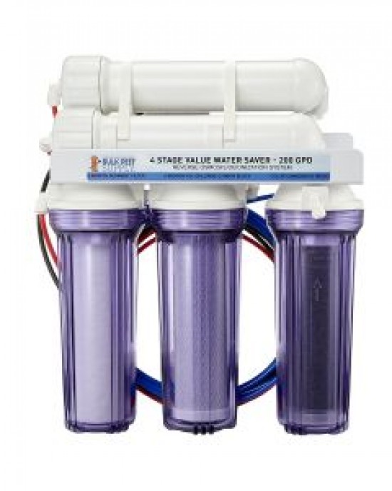 4 STAGE VALUE 200GPD WATER SAVER RO/DI SYSTEM - BULK REEF SUPPLY