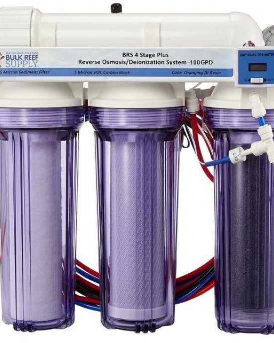 4 STAGE VALUE PLUS 100GPD RO/DI SYSTEM - BULK REEF SUPPLY