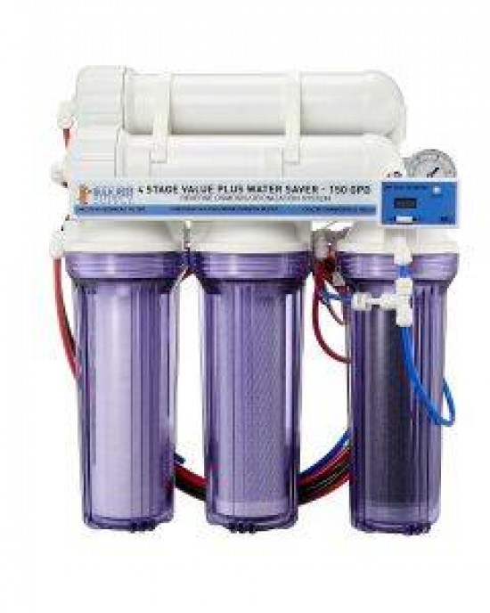 4 STAGE VALUE PLUS 150GPD WATER SAVER RO/DI SYSTEM - BULK REEF SUPPLY