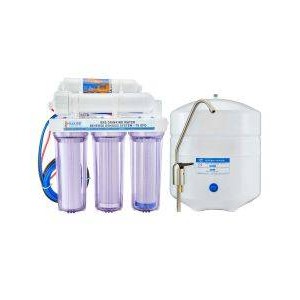 5 STAGE 75GPD DRINKING WATER RO SYSTEM WITH NICKEL FAUCET - BULK REEF SUPPLY