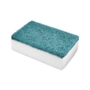 6-PACK SPARKLY SPONGE PLUS 2-IN-1 CLEANING PADS - HYDRA AQUATICS