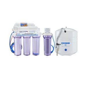 6 STAGE 75GPD DRINKING REEF RO/DI SYSTEM WITH SILVER FAUCET - BULK REEF SUPPLY
