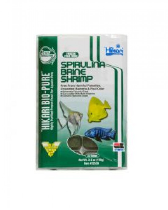 BIO-PURE FROZEN SPIRULINA BRINE SHRIMP - HIKARI