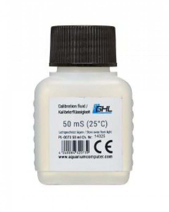 CONDUCTIVITY CALIBRATION FLUID - 50MS STANDARD - GHL
