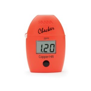 COPPER HIGH RANGE COLORIMETER HI702 HANNA CHECKER - HANNA INSTRUMENTS
