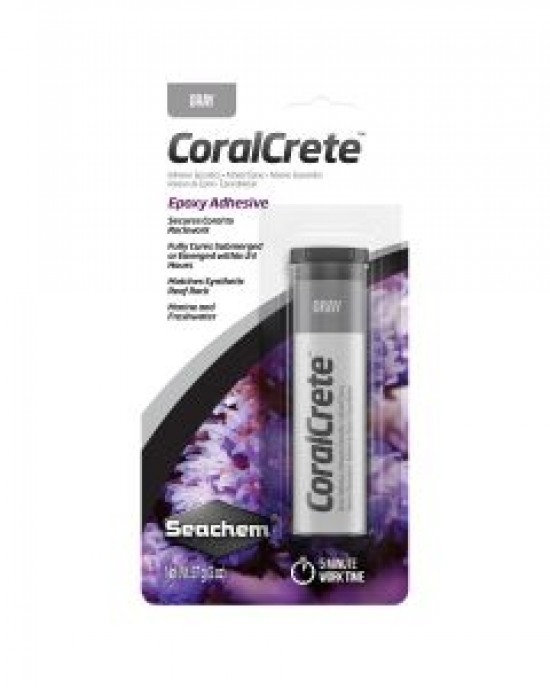 CORALCRETE - GRAY UNDERWATER EPOXY PUTTY - SEACHEM