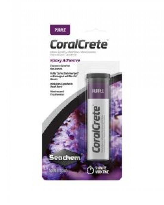 CORALCRETE - PURPLE UNDERWATER EPOXY PUTTY - SEACHEM