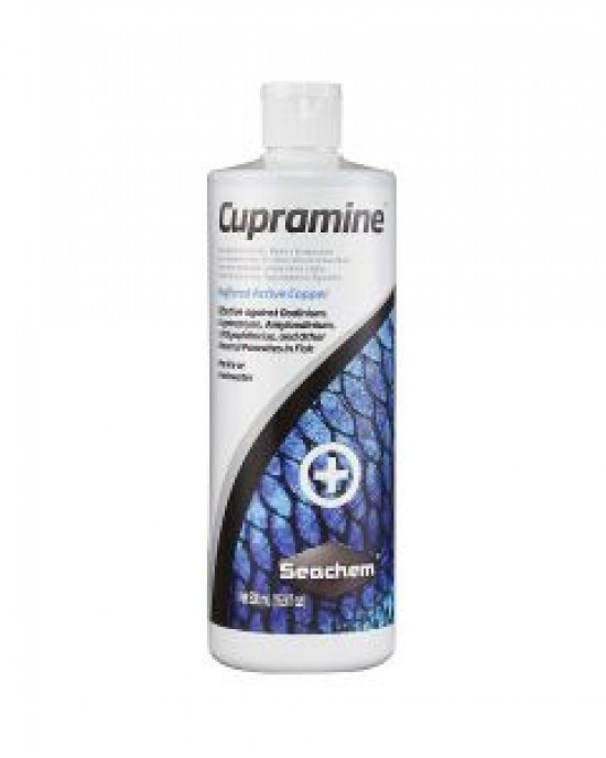 CUPRAMINE - COPPER PARASITE TREATMENT - SEACHEM
