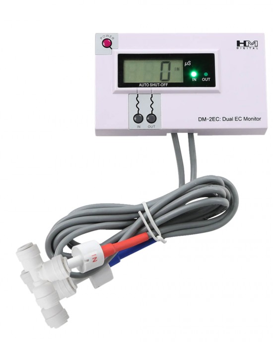 DM-2EC COMMERCIAL DUAL IN-LINE EC MONITOR - HM DIGITAL