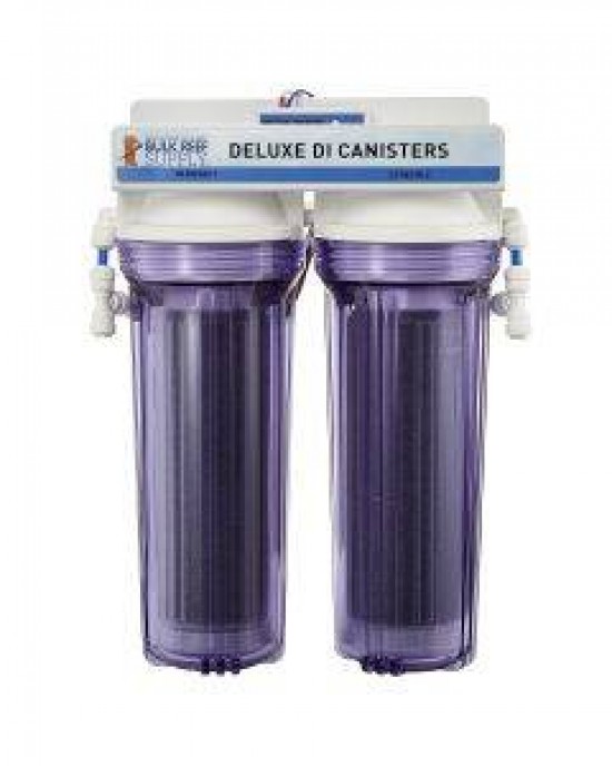 DUAL DEIONIZATION CANISTER WITH DM-1 DUAL TDS METER - BULK REEF SUPPLY