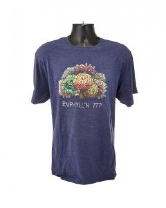 EUPHYLLIN IT T-SHIRT - NAVY - BULK REEF SUPPLY