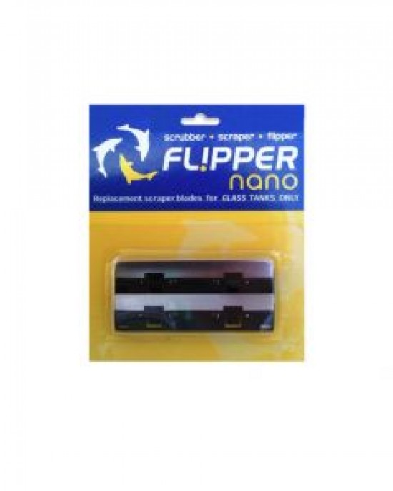 FLIPPER NANO REPLACEMENT STAINLESS STEEL BLADES - 2PK