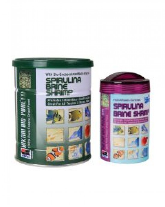FREEZE-DRIED BIO-PURE SPIRULINA BRINE SHRIMP - HIKARI