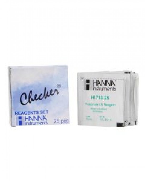 HI713-25 PHOSPHATE CHECKER REAGENTS - MARINE FRESH WATER