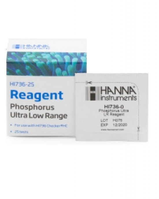 HI736-25 PHOSPHORUS ULR REAGENTS - MARINE WATER