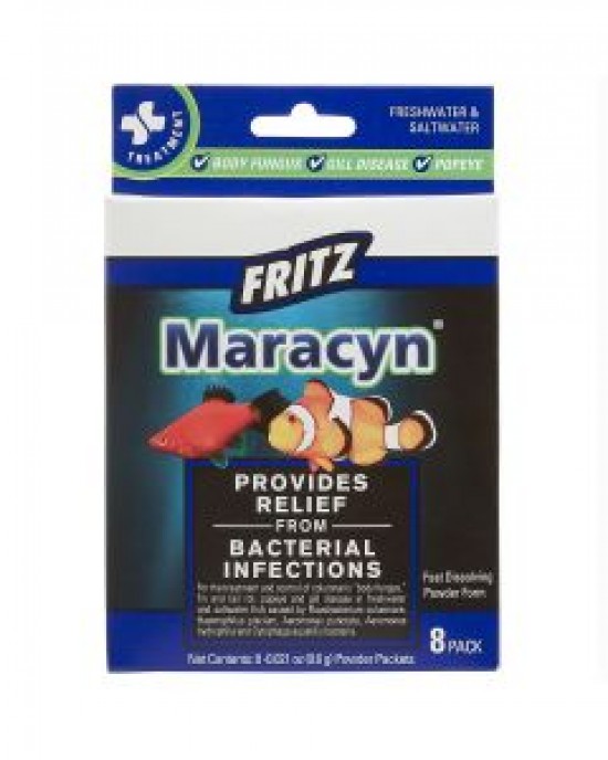 MARDEL MARACYN BACTERIAL FISH TREATMENT - FRITZ AQUATICS