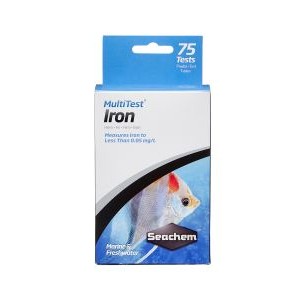 MULTITEST - IRON - SEACHEM