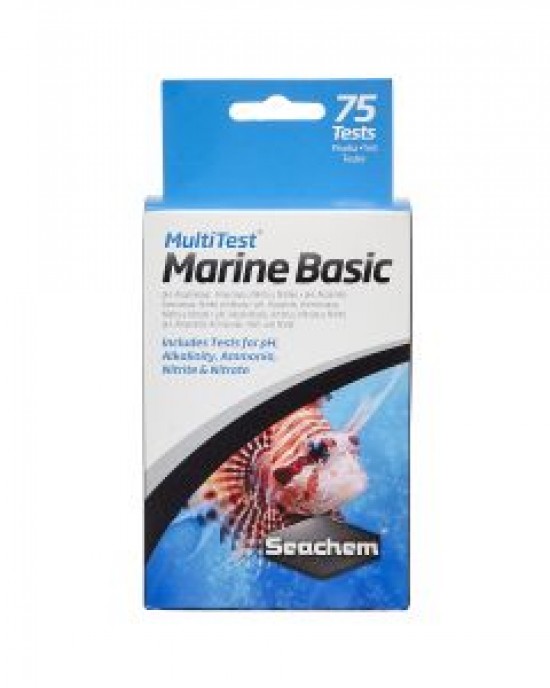 MULTITEST - MARINE BASIC TEST KIT - SEACHEM