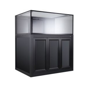 NUVO INT 150 AQUARIUM WITH BLACK APS STAND - INNOVATIVE MARINE