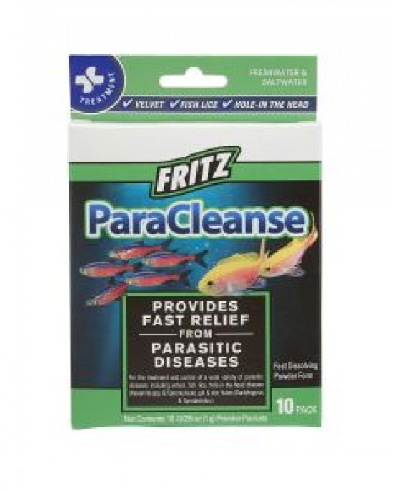 PARACLEANSE PARASITE FISH TREATMENT - FRITZ AQUATICS