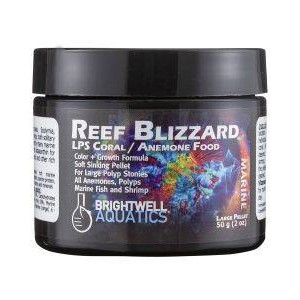 REEFBLIZZARD-LP - XTREME COLOR SOFT SINKING PELLET - FOR LPS ANEMONES - BRIGHTWELL AQUATICS