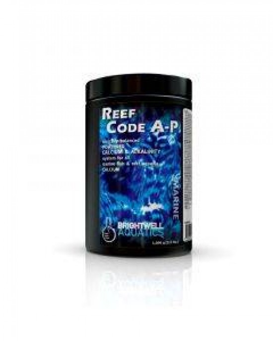REEF CODE A-P - BALANCED CALCIUM ALKALINITY SYSTEM DRY - PART A (CALC.) - BRIGHTWELL AQUATICS