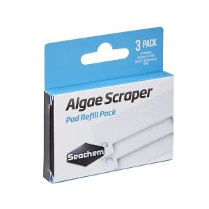 REPLACEMENT SOFT PADS FOR SEACHEM ALGAE SCAPER (3 PACK) - SEACHEM