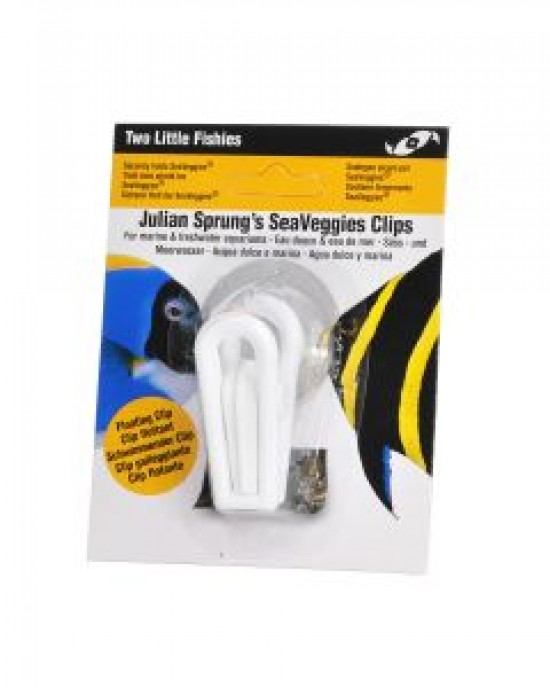 SEA VEGGIES FLOATING CLIPS - SINGLE - TWO LITTLE FISHIES