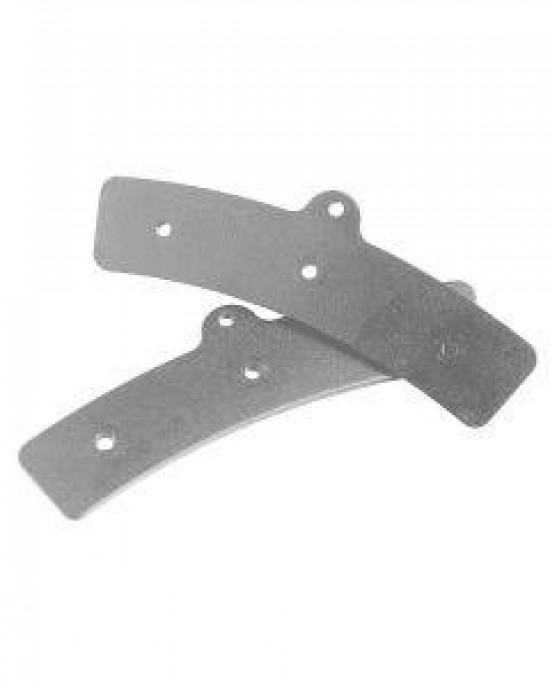 SILVER 3-HOLE LED MOUNTING BRACKET - REEF BRITE