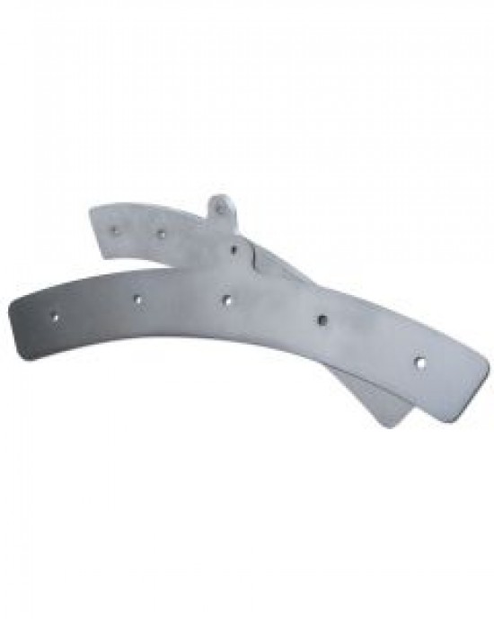 SILVER 5-HOLE LED MOUNTING BRACKET - REEF BRITE