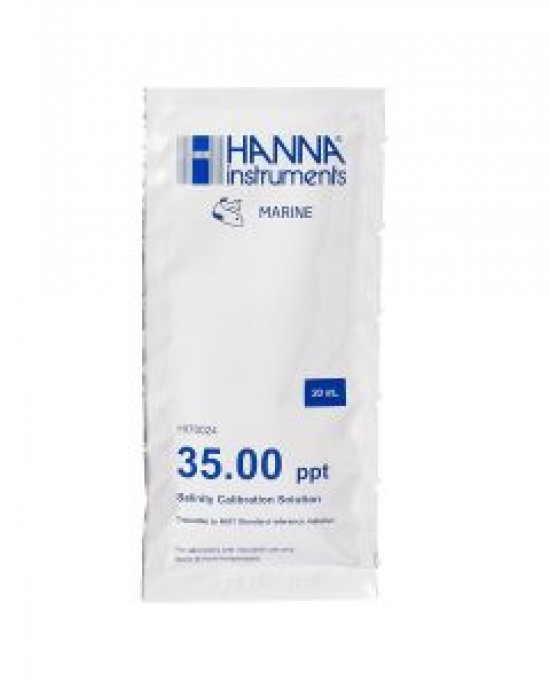 SINGLE HI70024P 35PPT SALINITY CALIBRATION SACHET - HANNA INSTRUMENTS