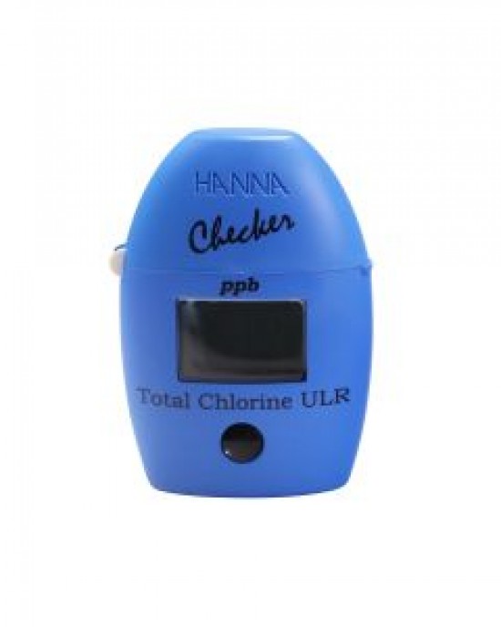 TOTAL CHLORINE ULTRA LOW RANGE COLORIMETER HI761 HANNA CHECKER - FRESH WATER
