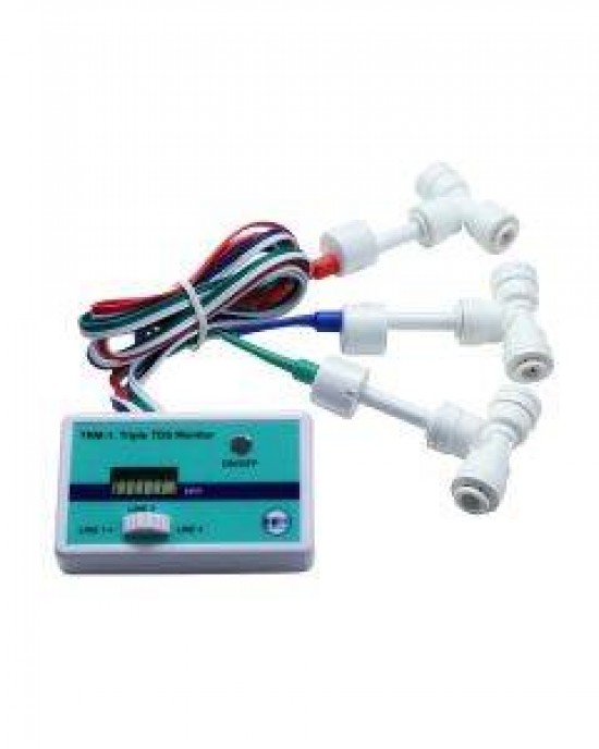 TRIPLE INLINE TDS METER TRM-1 - HM DIGITAL