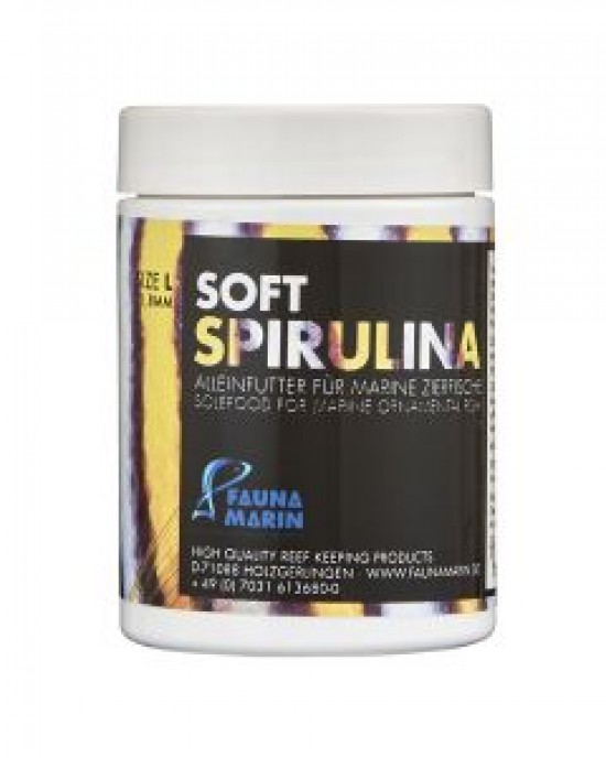 ULTRA MARINE SOFT SPIRULINA LARGE PELLETS 100 ML - FAUNA MARIN