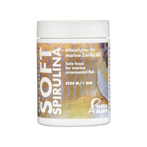 ULTRA MARINE SOFT SPIRULINA MEDIUM PELLETS 100 ML - FAUNA MARIN