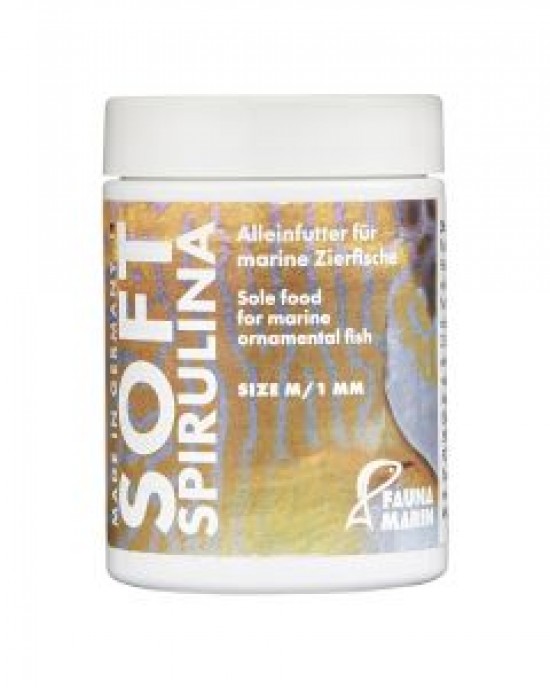 ULTRA MARINE SOFT SPIRULINA MEDIUM PELLETS 100 ML - FAUNA MARIN