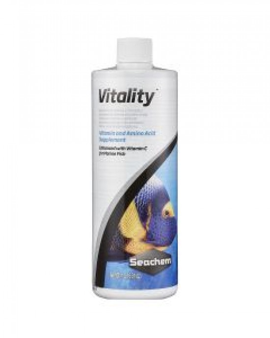 VITALITY - VITAMIN AND AMINO ACID FISH FOOD SUPPLEMENT - SEACHEM