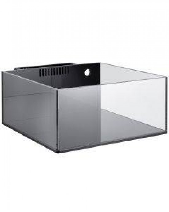 8 INCH TALL RIMLESS FRAG TANKS WITH EXTERNAL OVERFLOW - ADVANCED ACRYLICS